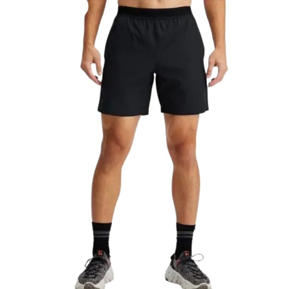 Men's Big and Tall XXL NWT Fabletics The Fundamental Short Workout Running Black